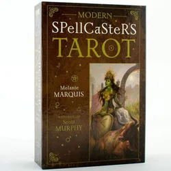 Modern Spellcaster's Tarot Cards Deck Tarot Melanie Marquis New Card Game