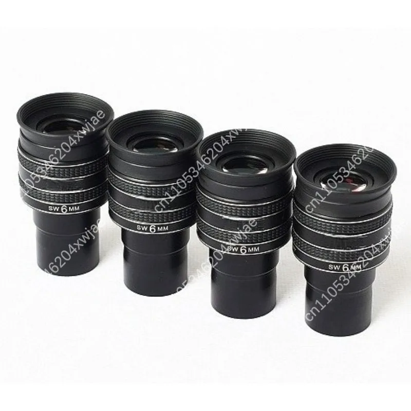 1.25 Inch 2.5-9mm Planetary HD Eyepiece 58 Degree Wide Angle Lens Premium Telescope Accessory for Astronomy