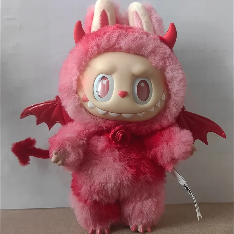 Labubu Clothes Little Angel 10cm Pink Rabbit Plush Baby Clothes Cute And Fashionable Angel Cotton Doll Clothing Doll Sets