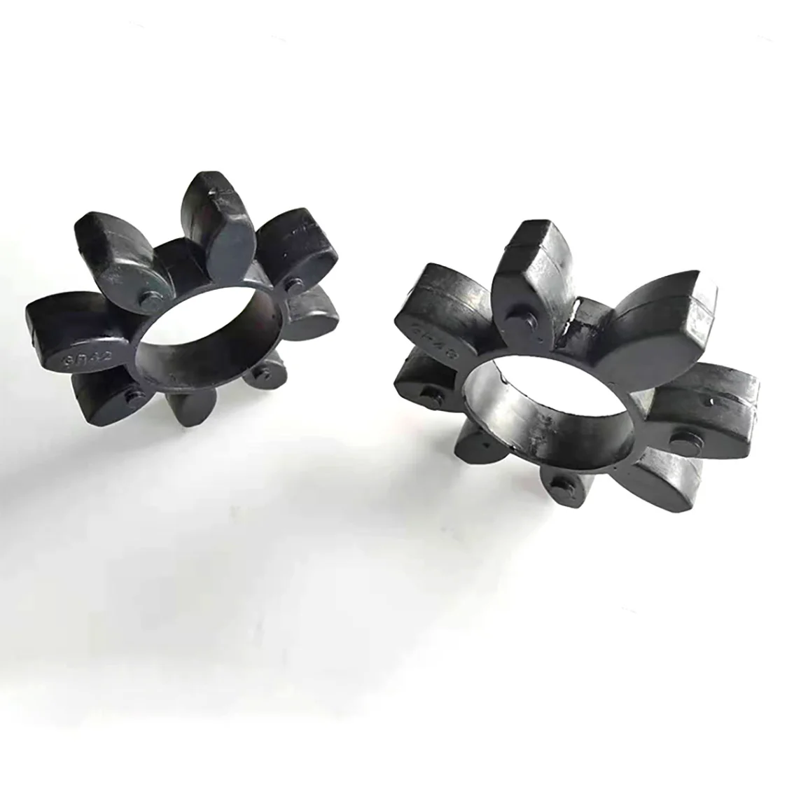 1PCS Rubber/high-temperature Resistant GR Type Plum Blossom Buffer Pad Black Coupling Buffer Octagonal Pad