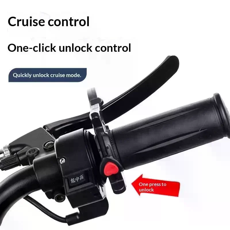 Motorcycle Cruise Control Throttle Assist Universal Throttle Lock Cruise Aid For E-Bike Scooter Long Ride Throttle Stabilizer
