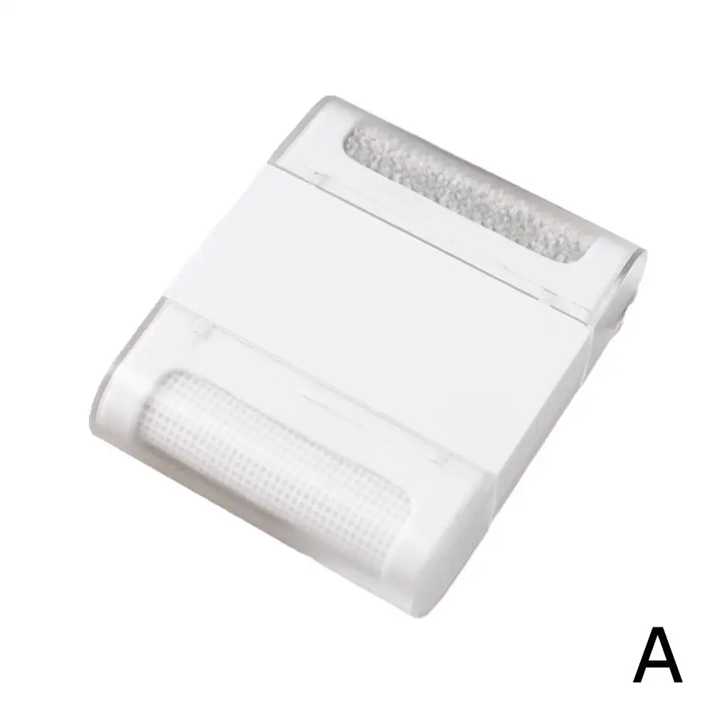 Mini removedor de fiapos manual de duas cabeças, aparador de bola de cabelo, rolos de suéter, barbeador, tapete, pano de limpeza, ferramenta bru o1k7