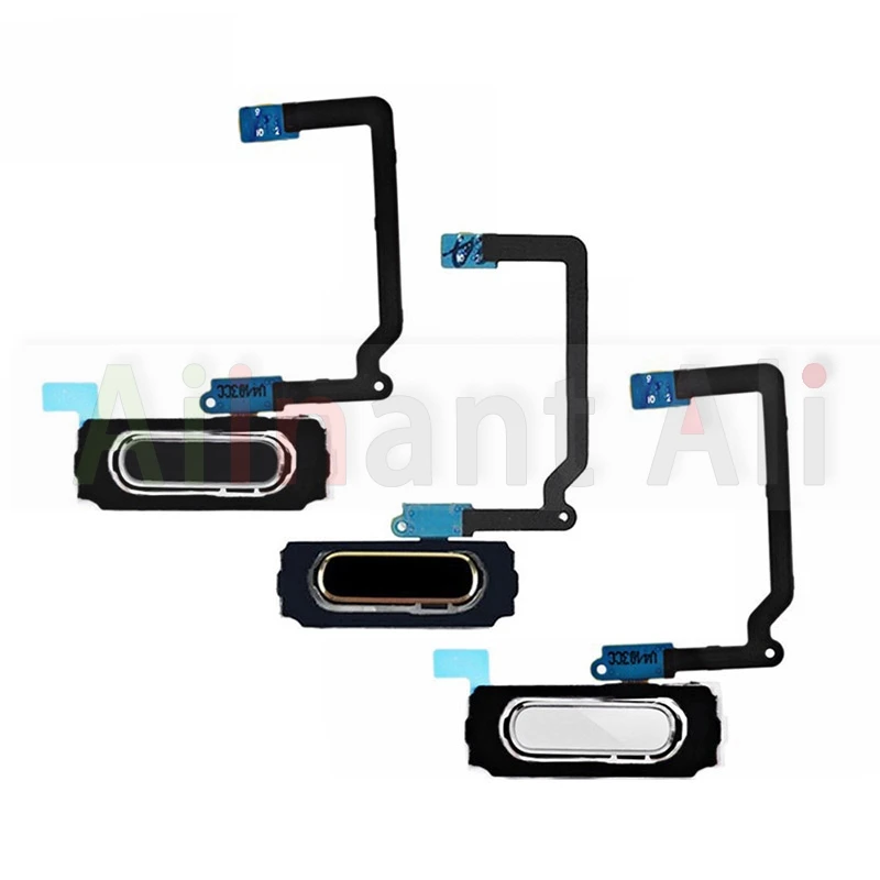 AiinAnt Back Home Button ID Key Fingerprint Sensor Flex Cable For Samsung Galaxy S5 S6 Edge Plus + Mini G920F G925F G928F G900F