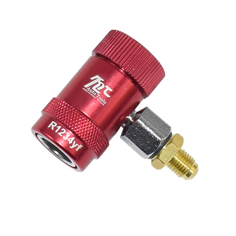 

Special automotive air conditioner fluorine fast R1234yf refrigerant connector
