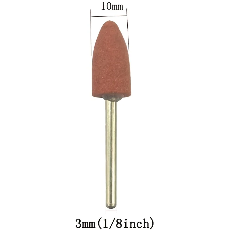 50Pcs Grinding Stone Set For Rotary Tool Sanding Drill Bit With 1/8