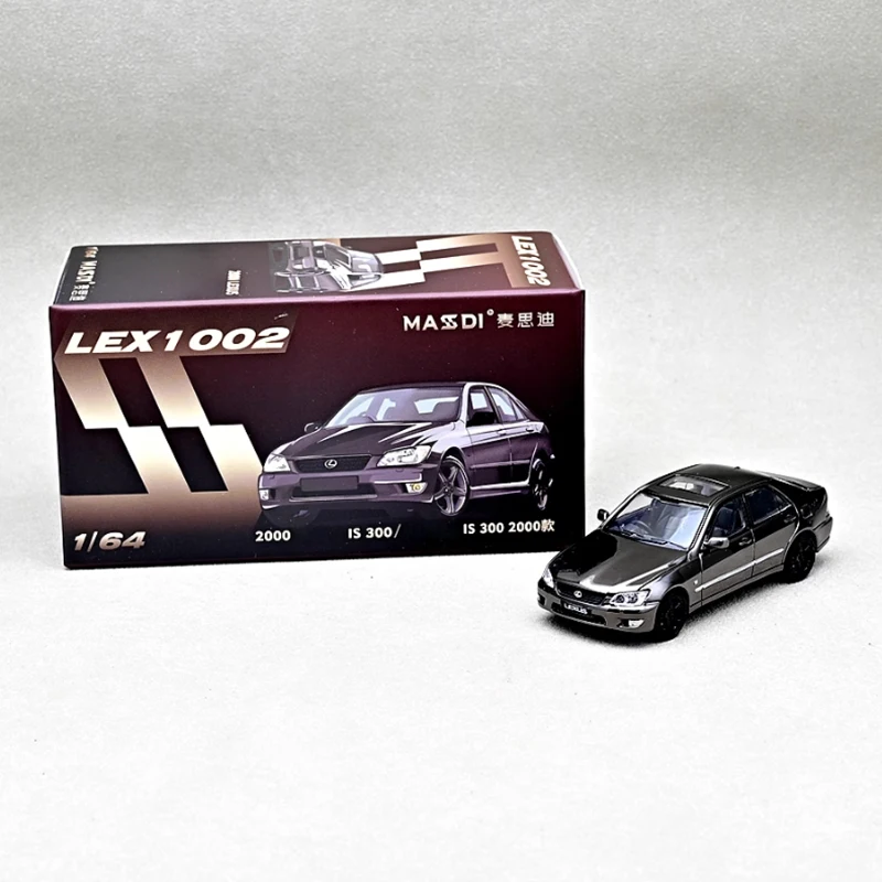 

MASSDI 1/64 Scale LEX1002/LEX1004/LEX1005 IS 300 2000 Alloy Car Model Ornament Souvenir Display Collection Gift