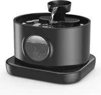 5200mAh Wireless Sensor Cat Water Fountain Automatic Rechargeable Pet Water Feeder 95oz/2.8L Cat Water Dispenser