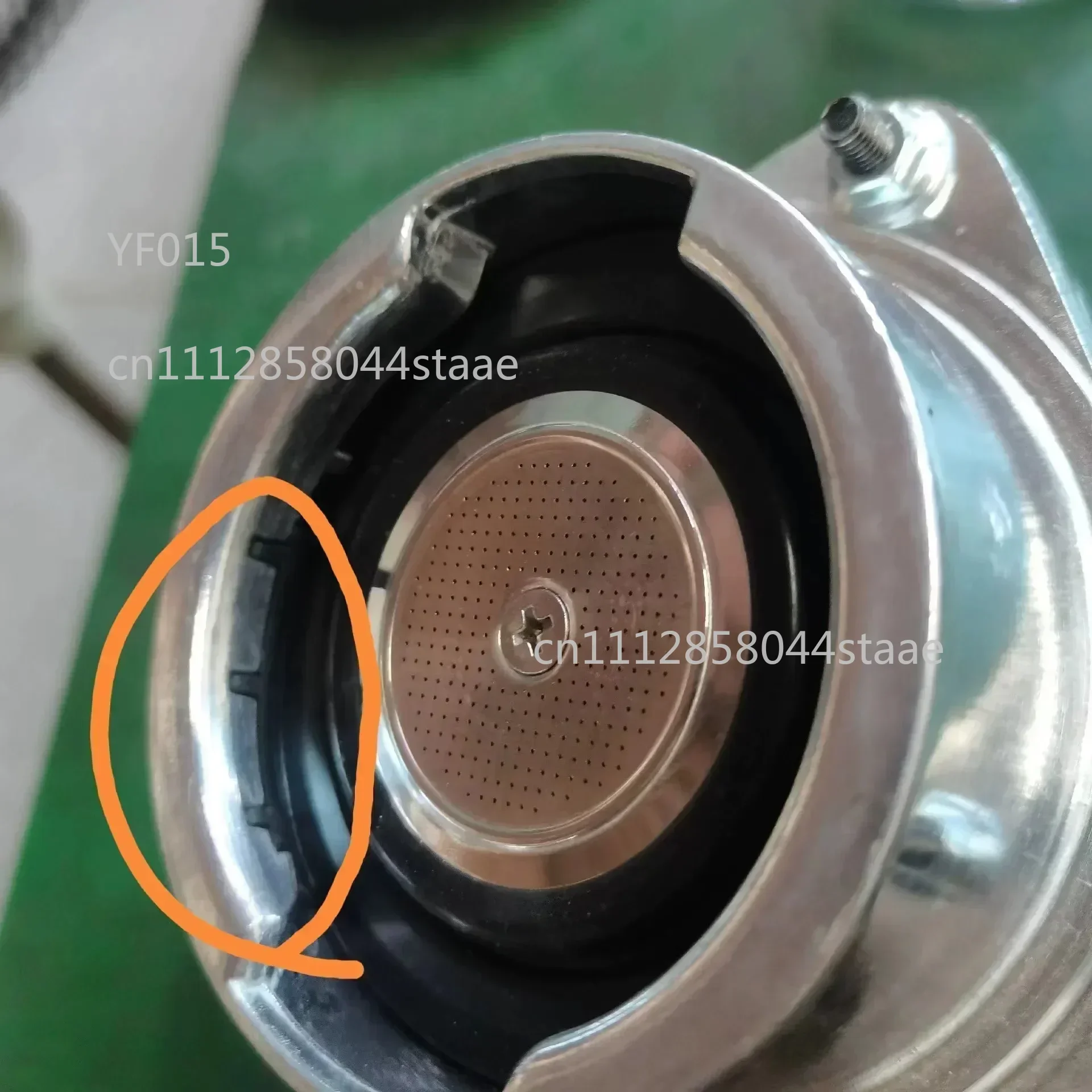 51mm Portafilter Rubber Snap Spare Part Semi-Automatic Coffee Machine Spout Cushion Replacement Accessories