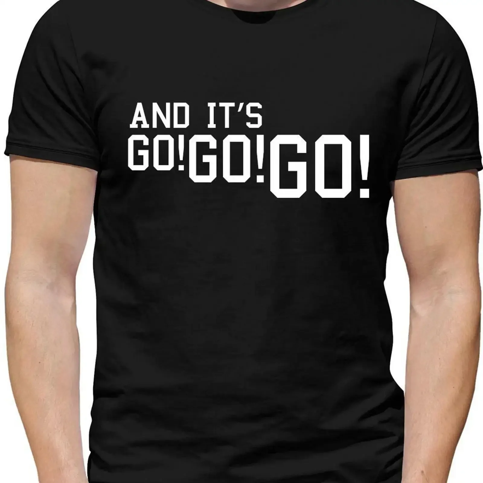 And It's Go Herren T Shirt Murray Walker Motorsport Fahrer Racer vintage Washed Versatile Unisex Comfortable fashion