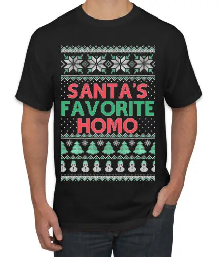 

Santa's Favorite Homo Men TShirt