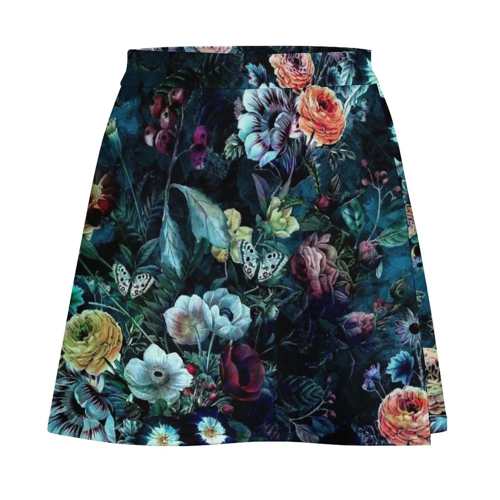 Night Garden Mini Skirt new in external clothes luxury clothes women women clothing 2025 new arrivals Skirt for girls Mini Skirt