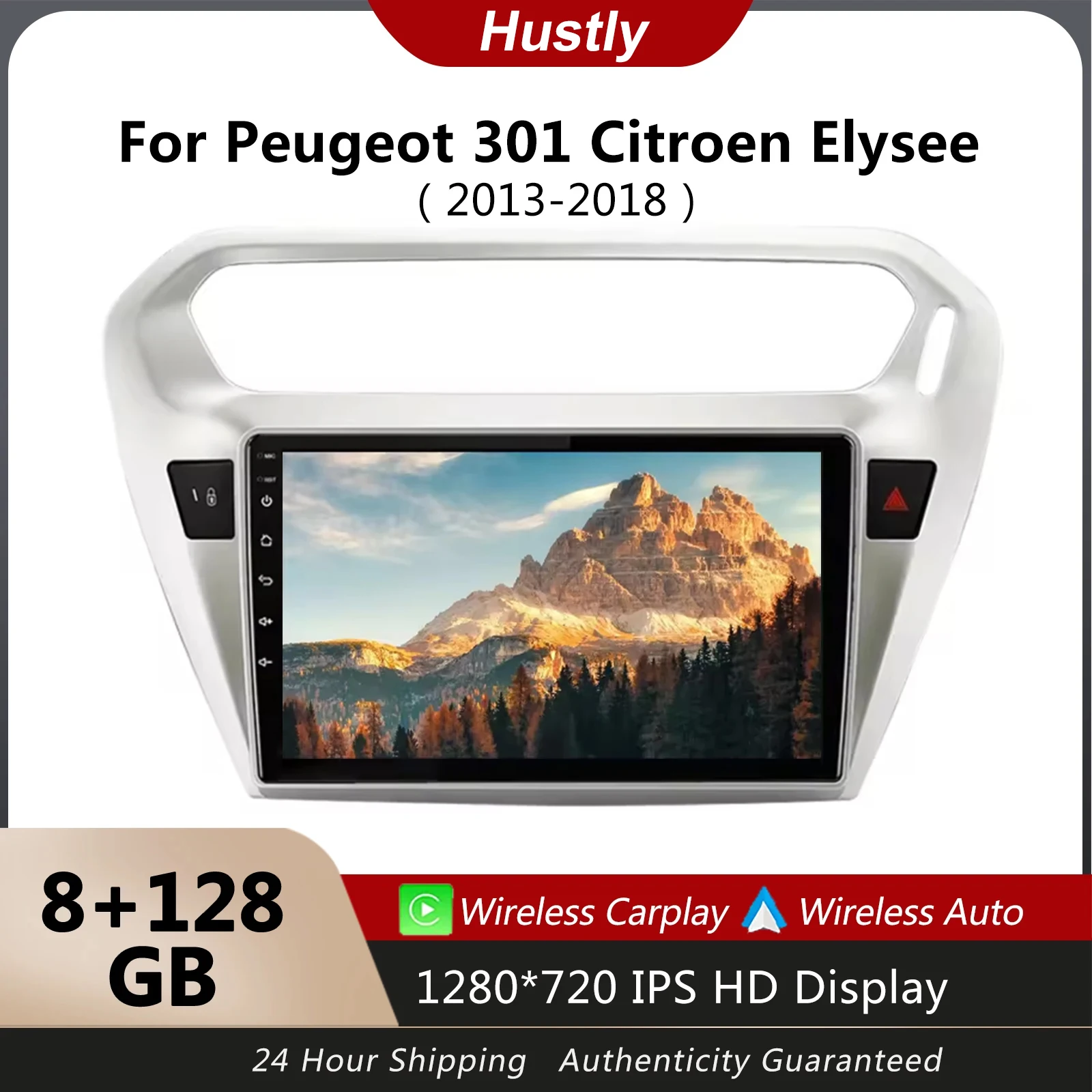 

Carplay Android Car Radio For Peugeot 301 Citroen Elysee 2013-2018 Car Multimedia Video Player GPS Navigation 4G