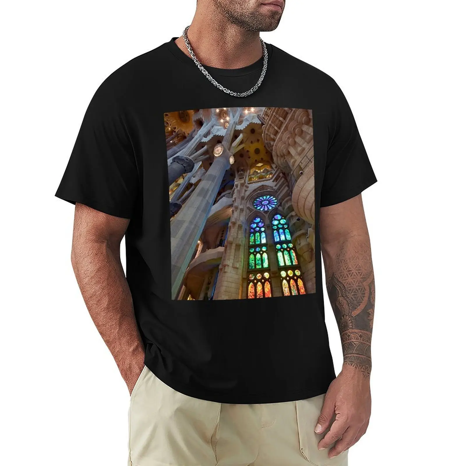 

Sagrada Familia, interior T-Shirt new gifts and t-shirts vintage clothes essential t shirt compression shirt men