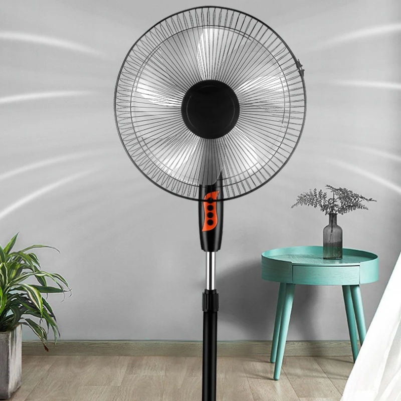 Ventilador de pie con pedestal oscilante de 16 pulgadas con control remoto, 2 paquetes, 3 configuraciones de velocidad, temporizador de 7H, ultra silencioso, ajustable