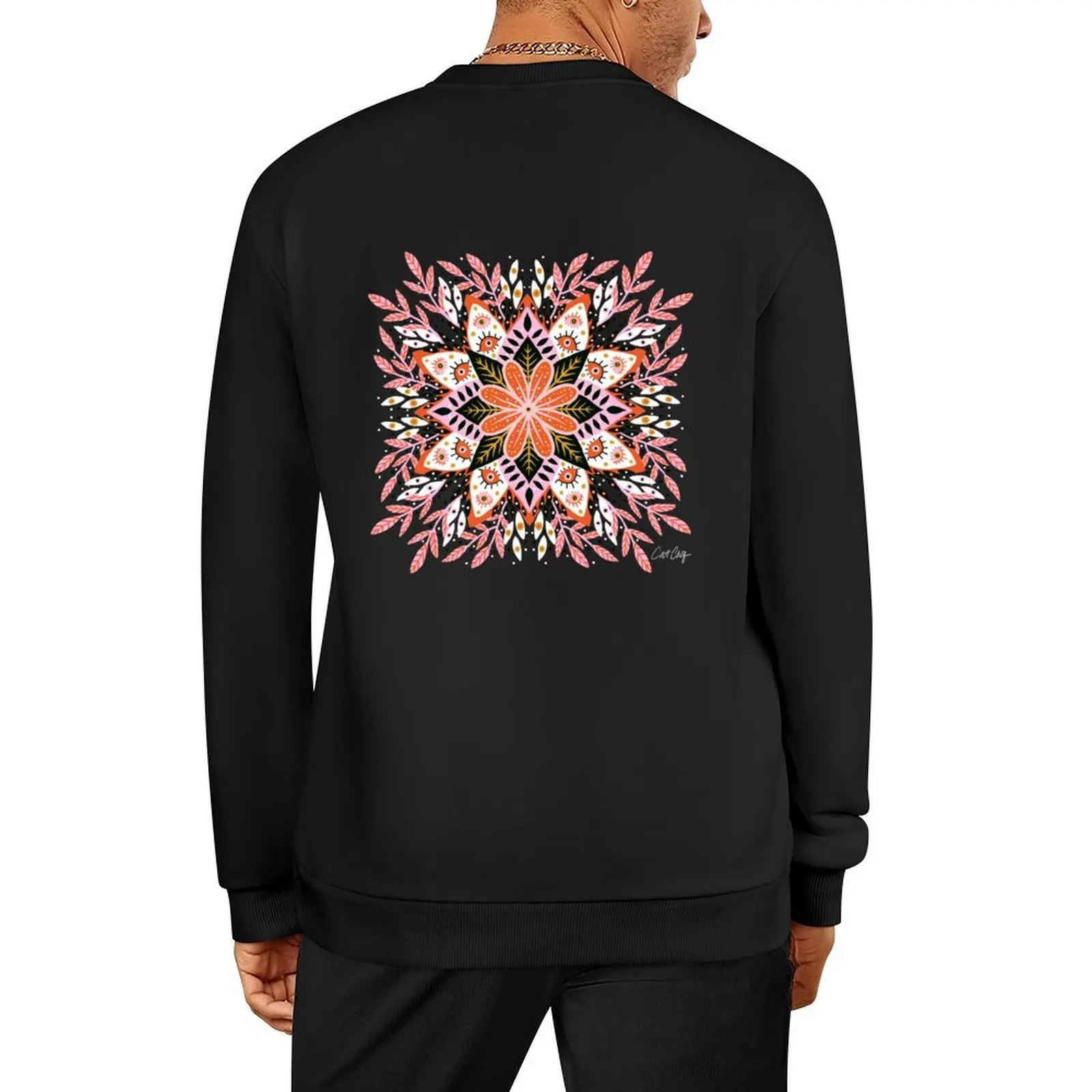 

Pepper Mandala – Marigold Palette Pullover autumn new products japanese style blouse aesthetic clothing hooded sweatshirt