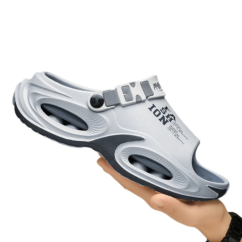 Neue Herren-Hausschuhe Sommer Strand-Clogs Outdoor-Sandalen Weiche Bequeme Slides Herren Casual Gartenschuhe Unisex Hausschuhe