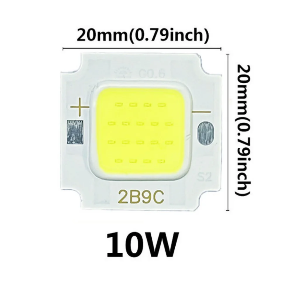 LED COB Lampe Perle DC27-36V 10W 50W 60W 70W Smart IC Pas Besoin De Pilote DIY Projecteur Extérieur Paysage Puce Lampes