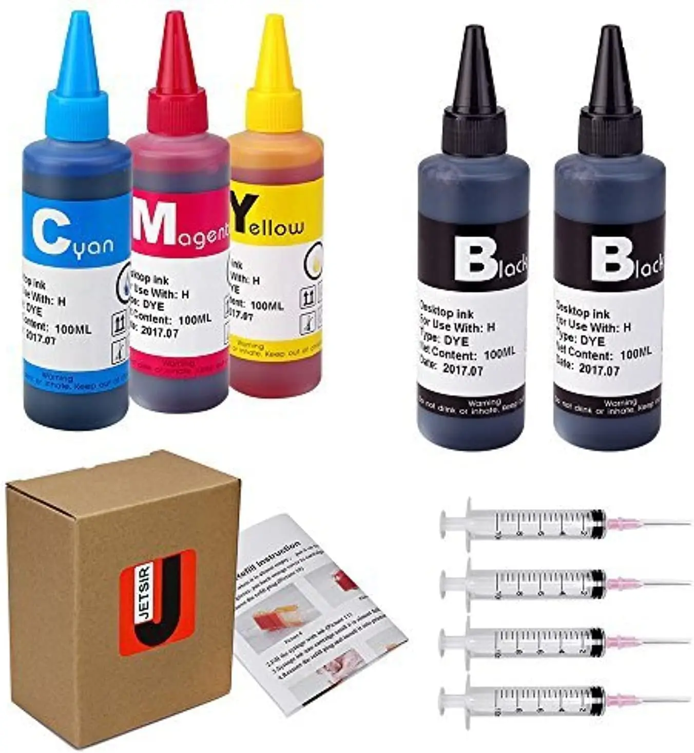 5 Bottle Ink Refill…