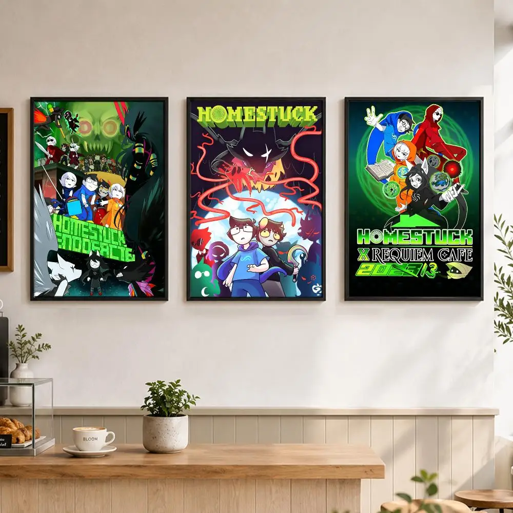 comic Homestuck Poster Poster Large Unframed Wall Art Modern Minimalist Decor Print for Living Room Home