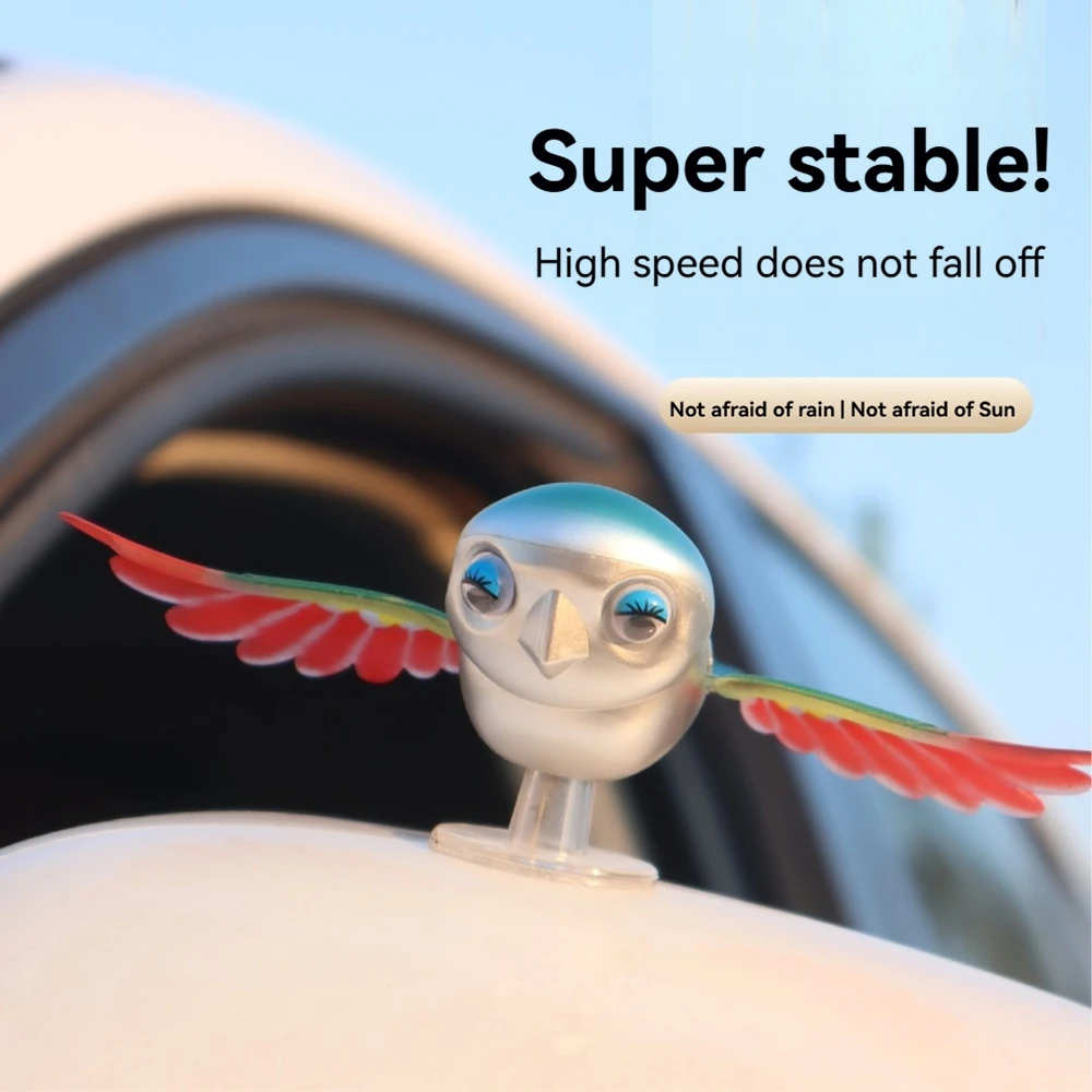 New Style Interactive Hanging Bird Toy for Electric Cars Children's Birthday Gift Boys Girls Car Companion Decoration Accessory