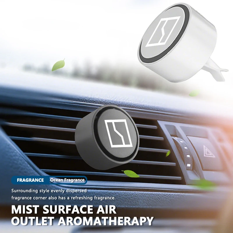 Car Air Outlet Circular Aroma Diffuser Aromatherapy Perfume For Zeekr 001 009 007 MIX X 7X Krypton 003 7X 2024 2025 X EV 2023