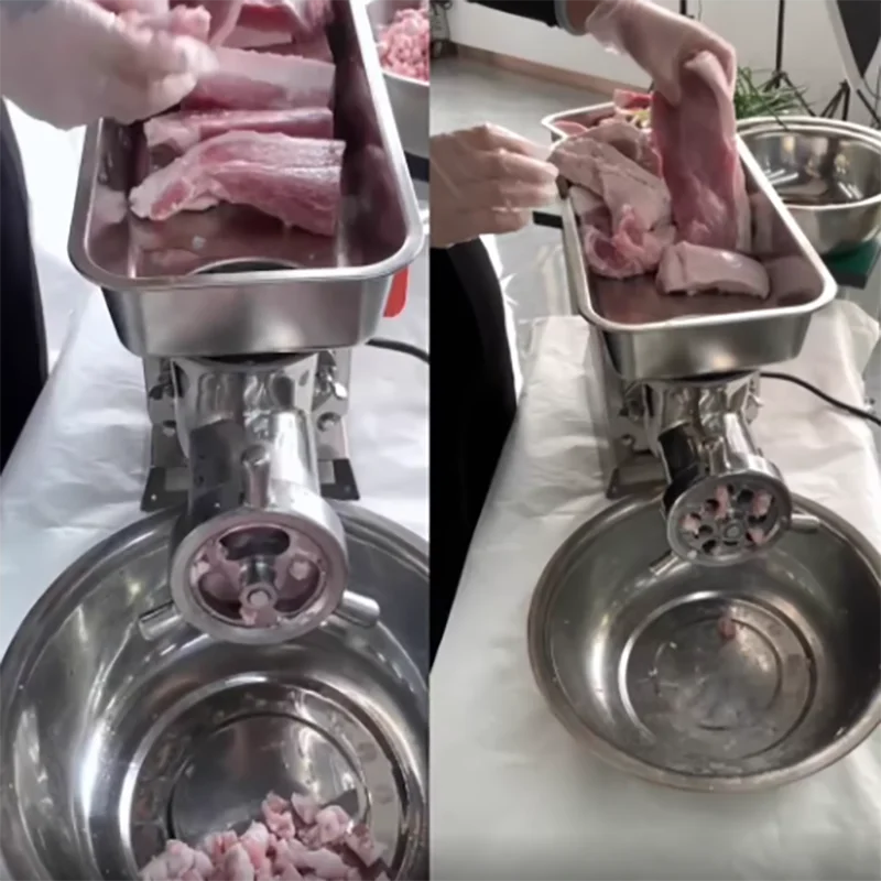 

Электрическая мясорубка с медным двигателем и насадкой для колбас, высокоэффективная мясорубка