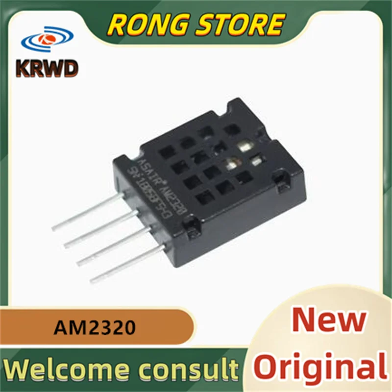 AM2320 مستشعر درجة الحرارة والرطوبة الرقمي ، أصلي ، أصلي ، أصلي ، يمكن استبداله ، SHT20 ، SHT10 ، جديد ، 10