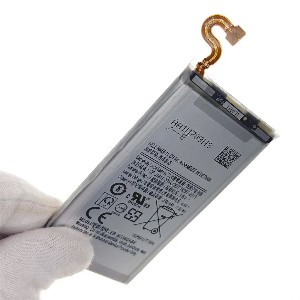 Genuine 3000mAh EB-BG960ABE Battery For Galaxy S9 G9600 with Tools SM-G960F SM-G960 Compatible with G960 G960U G960W
