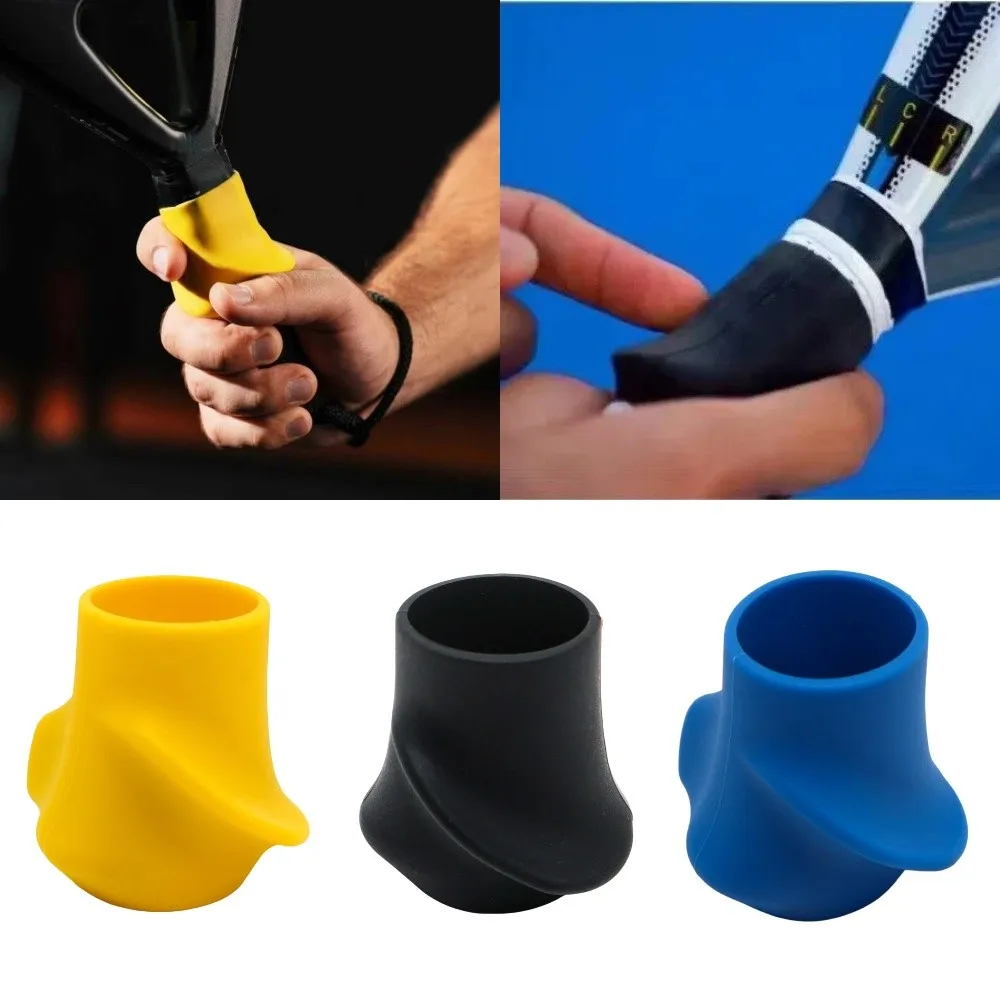 

Silicone Tennis Racket Grip Corr Anti-Slip Portable Peak Rackets Grip Correction Device Comfort 3 Colors Available