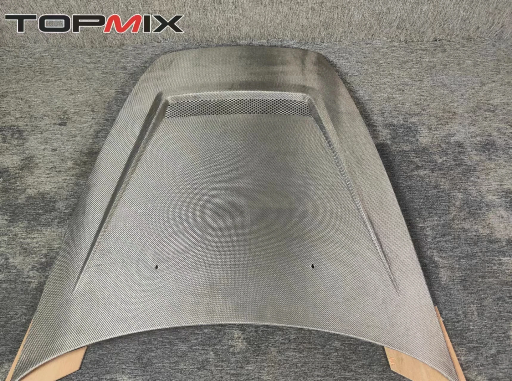 Real silvery Carbon Fiber Amuse Style hood bonnet fit for Honda S2000