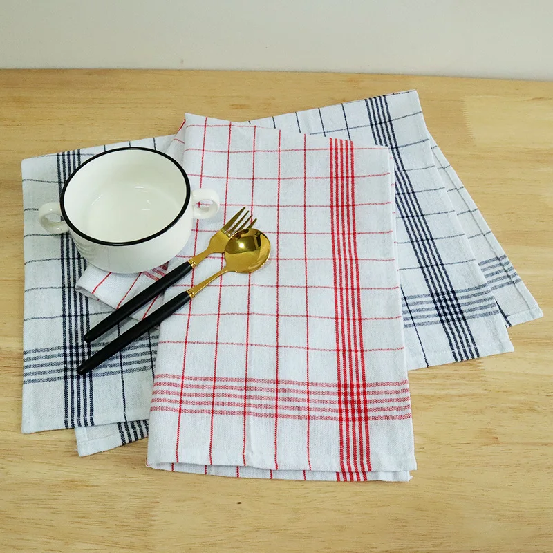 Nordic Style Cotton Linen Fabric Home Kitchen Cloth Napkin Meal Mat Tea Towel Kitchen Towel Restaurant Supplies  Cloth Napkins