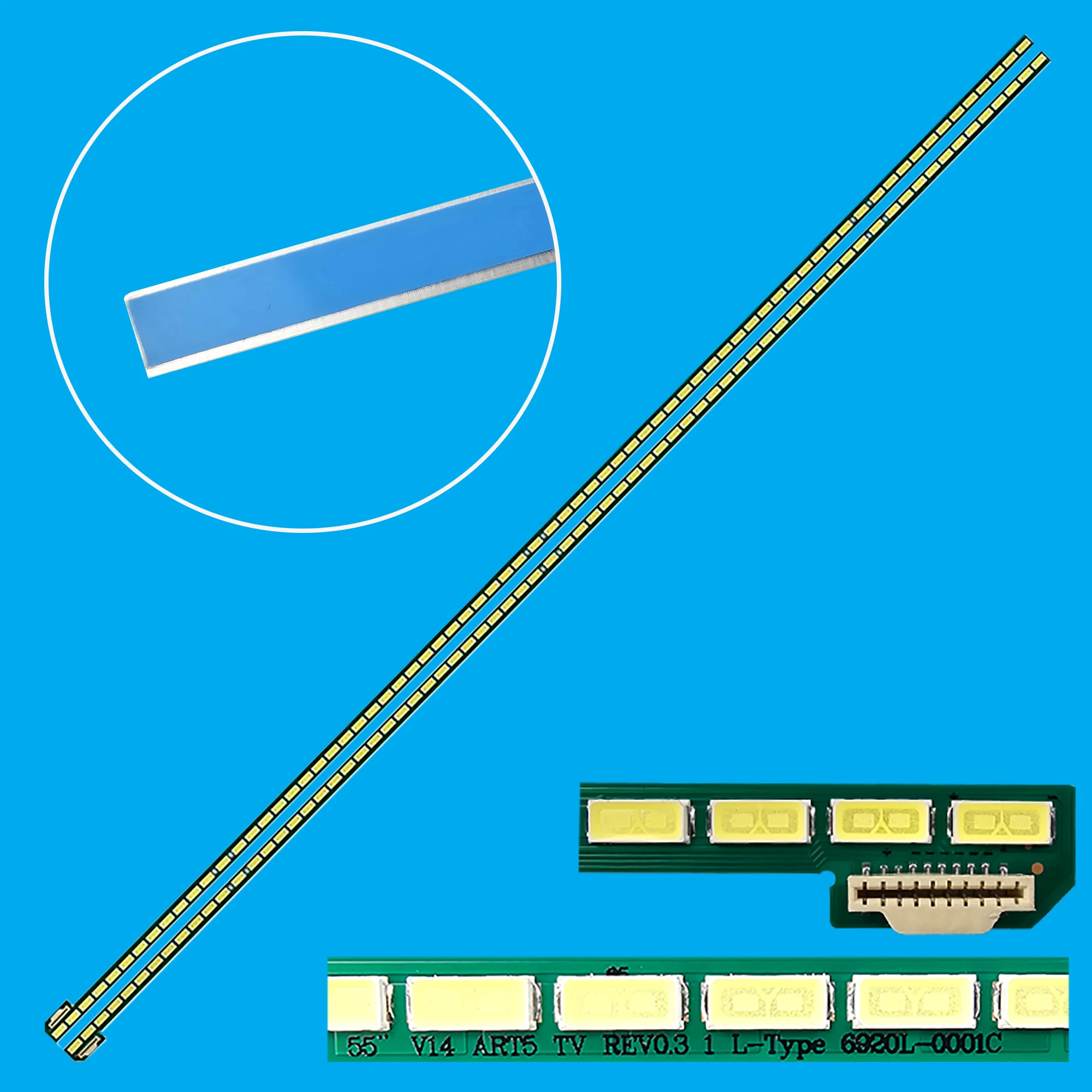 1/5/10 set LED Strip for 55UF6950 6922L-0127A 55UB850V 55UB8200 55UB8500 55UB830V 55UB8250 55UB820V 6916L-1724A 1725A 1726A