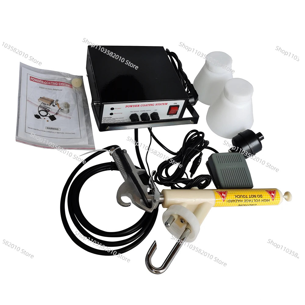 Electrostatic Powder Coating System PC03-5 Paint Spray Gun Spraying Machine Metal Workpiece 110V/220V