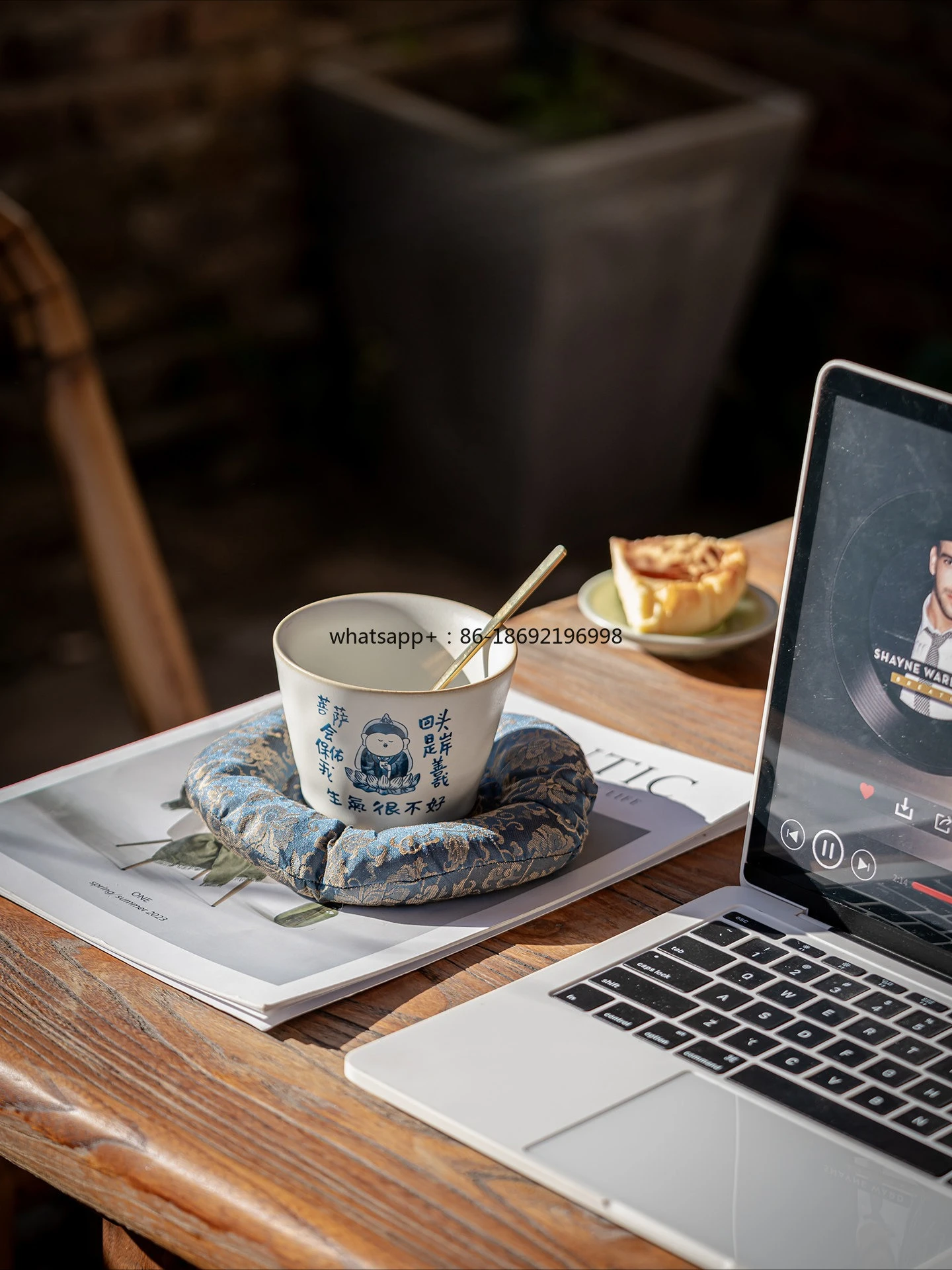 220Ml New Chinese Ceramic Latte Cup, Good-looking Coffee Cup, Premium Latte Cup, Hand Cup