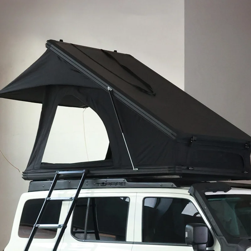 

Hot Selling HOTO Rise RTT Car Rooftop Tent Clamshell Aluminum Hardshell 2-3 4 Person Heavy Duty 2025 High Quality