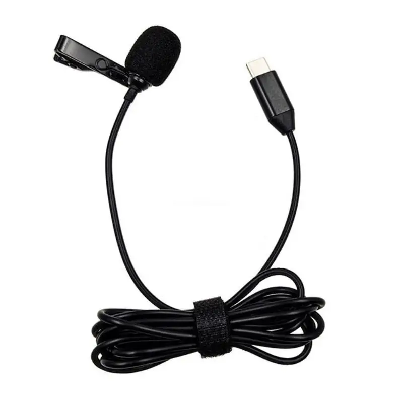 Lavaliers Lapel Microphones with 360 Degree Sound Pickup for Insta 360 Dropship