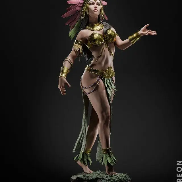 Azk Goddess 3D Prin…