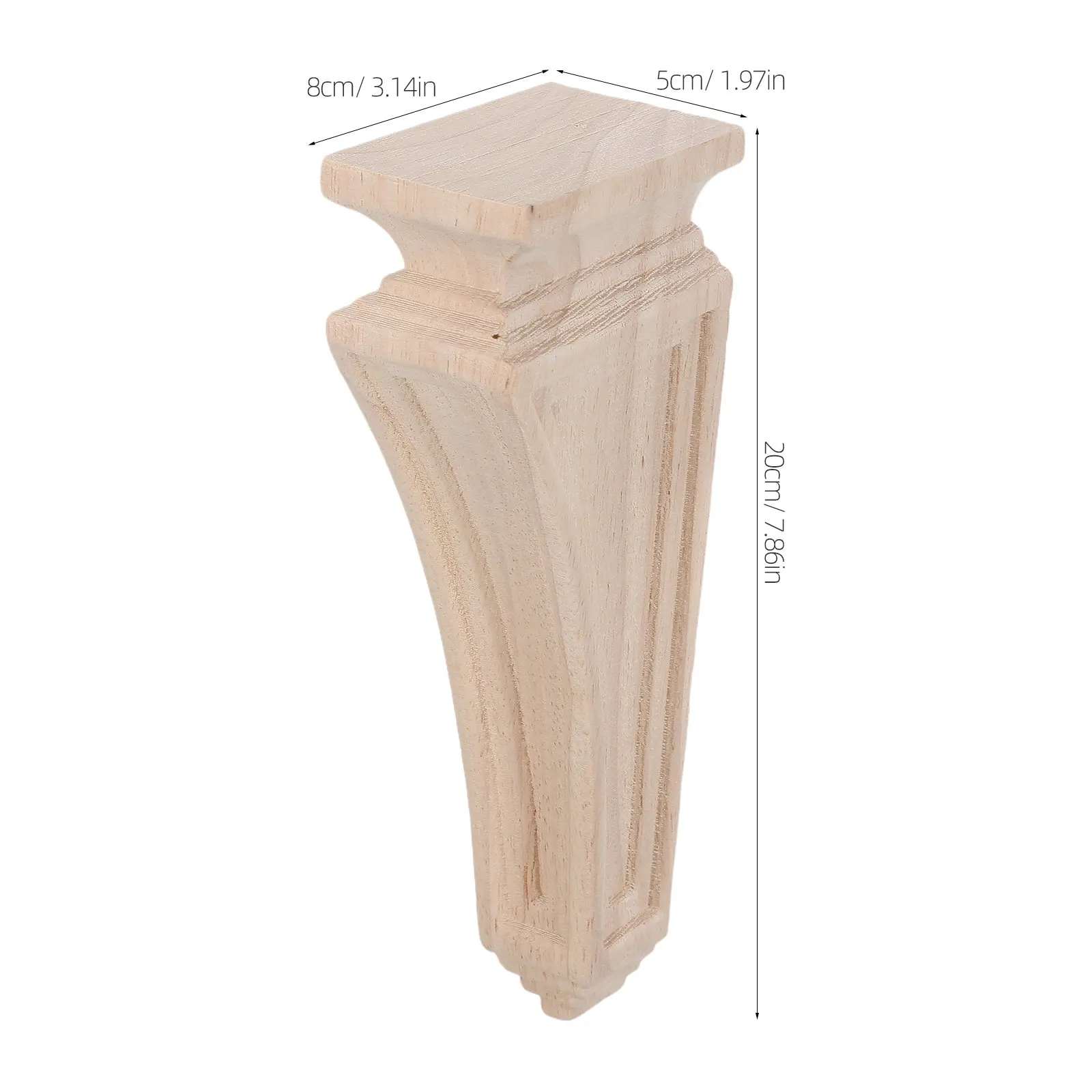 Unfinished Wooden Floating Shelf Bracket Paintable 13x3 Inch L-Shaped Wood Corbel Floating Mantle Bracket Heavy Duty Fireplace