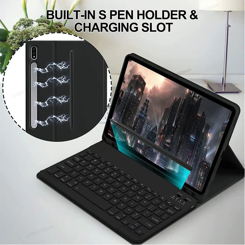 2025 NEW Case for Samsung Galaxy Tab S10 Fe 10.9 S10FE Plus 13.1 Plus Ultra 14.6 SM-X820/X826B/X828U Magic Keyboard Tablet Cover