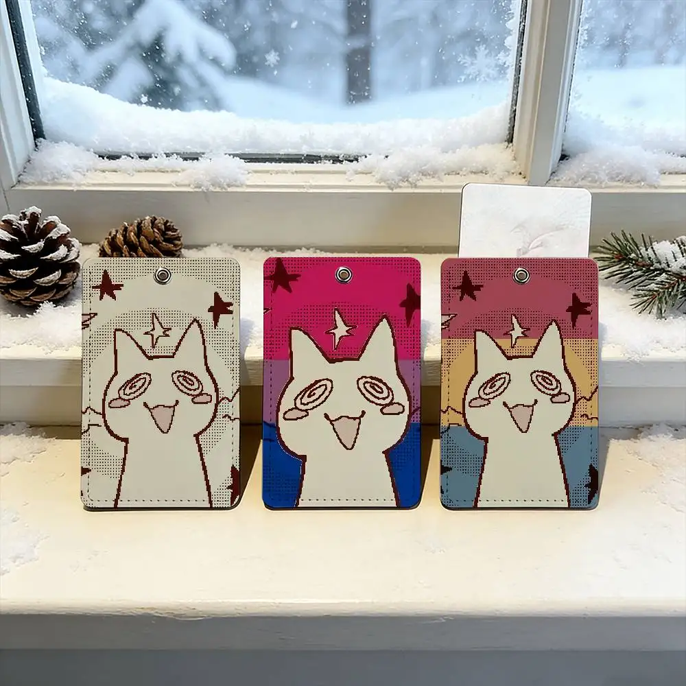 

Милая звезда flg Cat Бестселлеры Студенческий автобус Обложка для удостоверения личности Школьный доступ Дверь Защитная кредитная карта