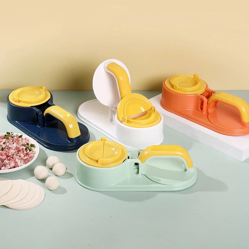 ماكينة ضغط قوالب الزلابية بالمطبخ ، مكبس عجين يدوي ، أغلفة زلابية ، غلاف ، جلد ذاتي الصنع ، 3 في 1 ، 1000