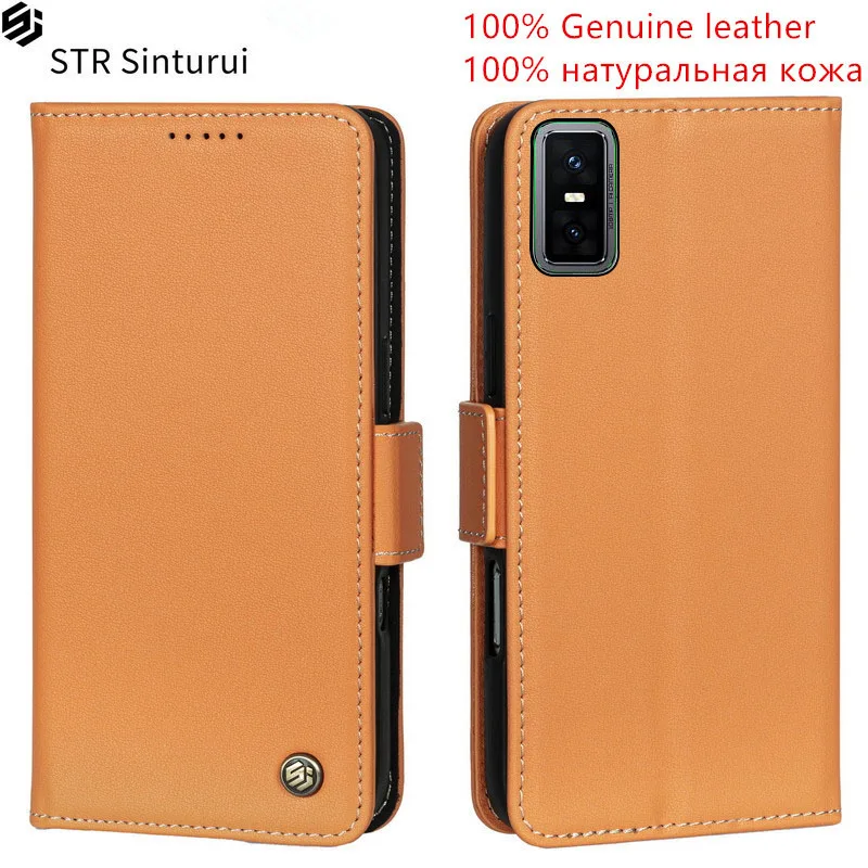 

STR 100% Genuine Nappa grain leather card Slot Wallet Cover For Infinix GT 30 20 10 Pro Magnetic skin Flip shockproof phone Case