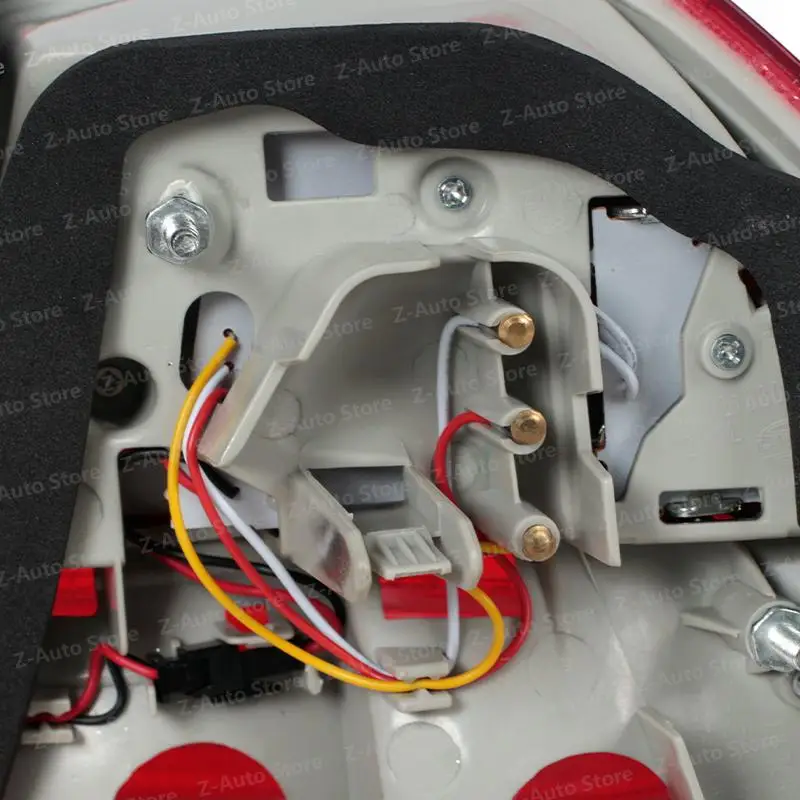 الخلفية الذيل ضوء المصباح لسيارات BMW 3 سلسلة E90 2008-2011 مصباح ليد الجانب الخلفي المصابيح الخلفية وقف الفرامل ضوء الضباب 63217289425 63217289426