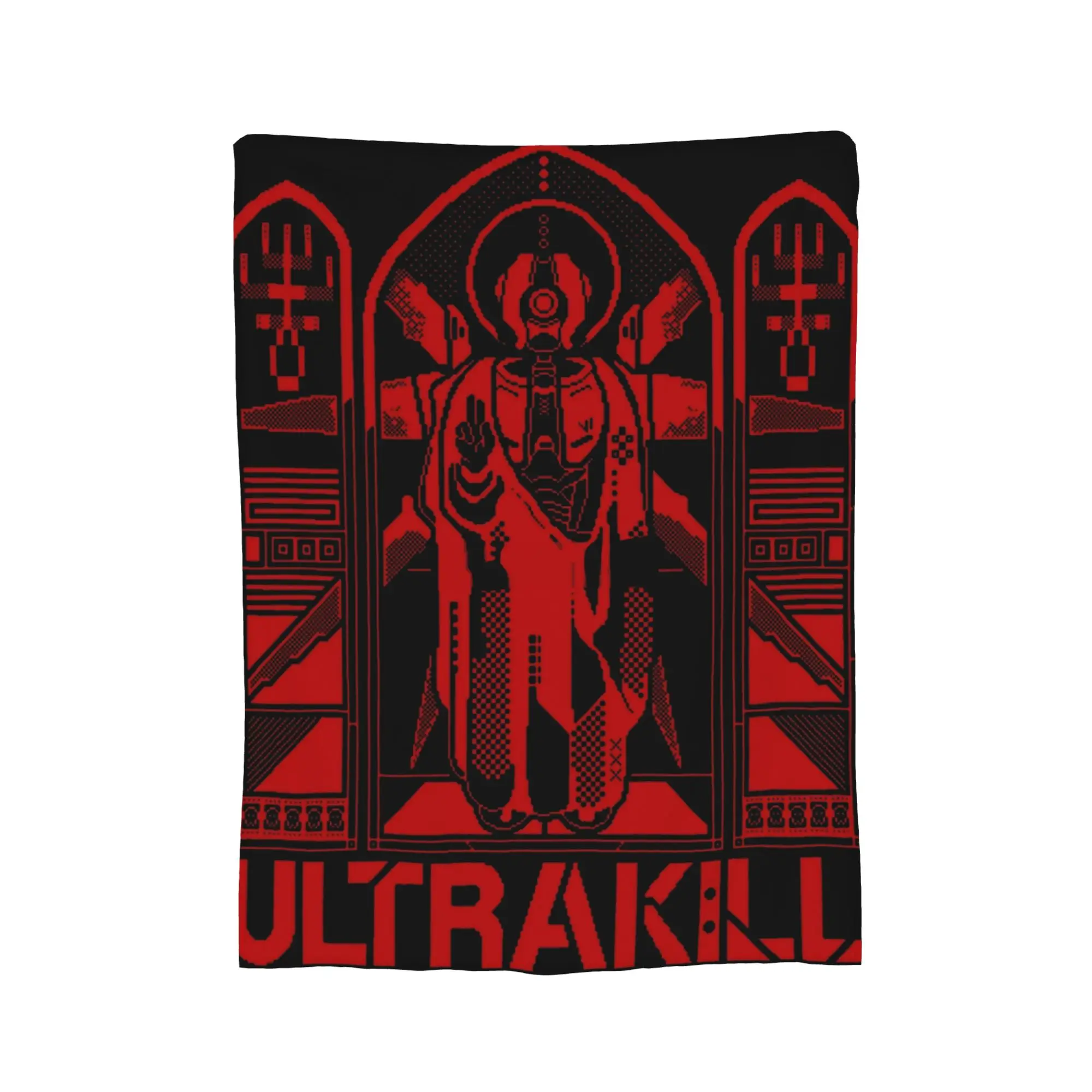 Ultrakill Gabriel game fans lover gaming Throw Blanket for Couch Fuzzy Soft Plush Blanket Multi-size Bedspread for All Seasons