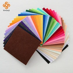 40/22 Pieces 10x10cm/15x15cm/30x30cm Soft Felt Fabric Non-Woven DIY Felt Fabric Arts Crafts Sewing Children's Handmade Materials