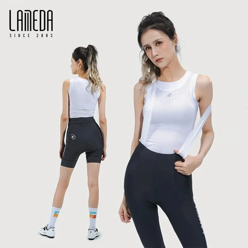 Women Quick-drying LAMEDA Cycling Vest Breathable Comfortable Sweat-wicking Shirt MTB Road Bike Top Bicycle Jersey