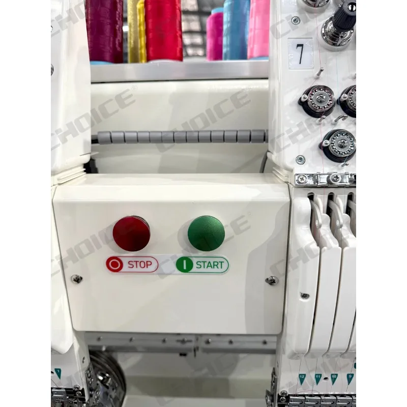 GC-A1208E Factory Wholesale Computer Sewing Embroidery Machine 8 Head Industrial Embroidery Machine for Small Business