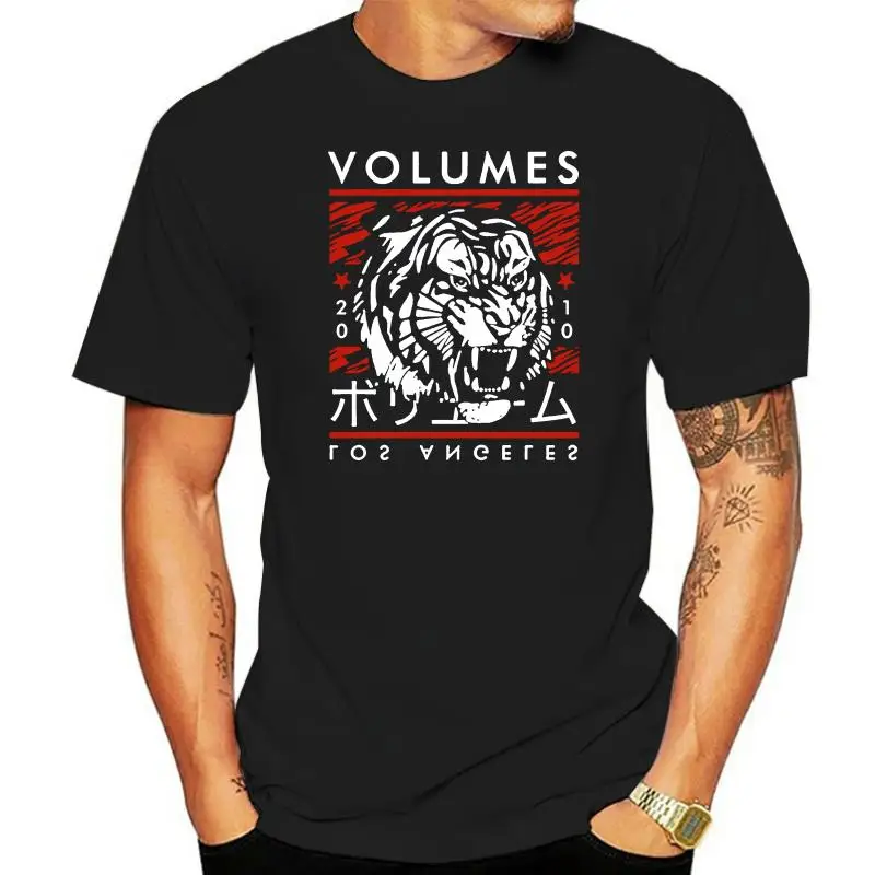 Official Volumes Tiger T-Shirt Band New Merch The Concept Of Dreaming No Sleep Cotton Tee Shirt Summer O Neck Tops