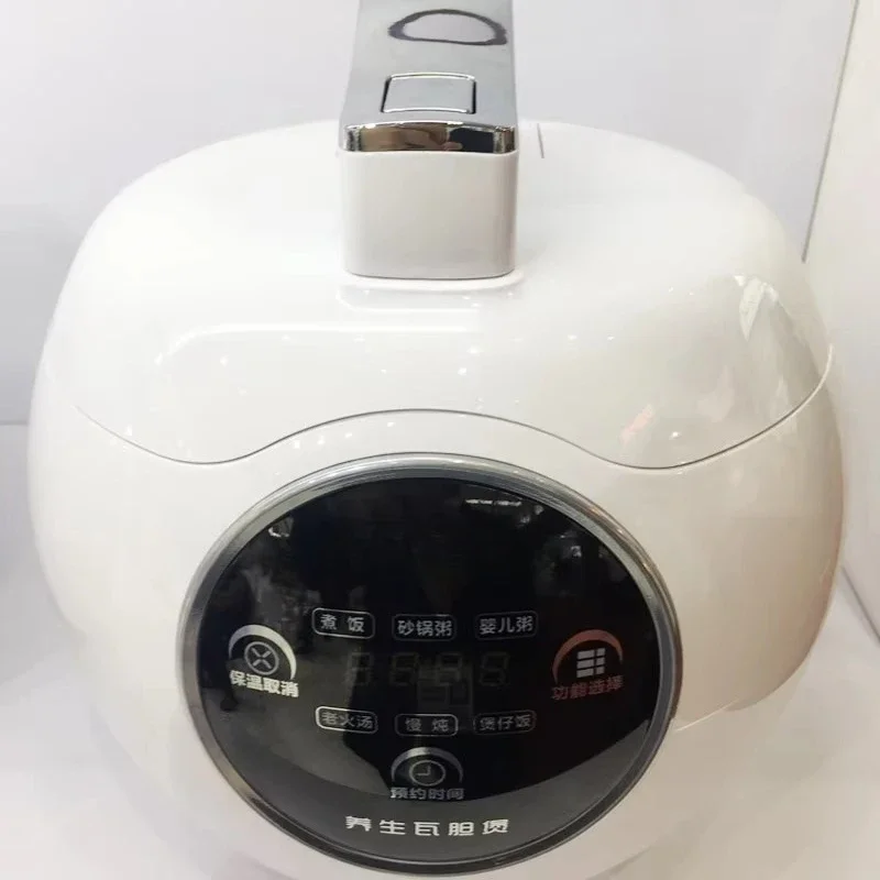 Ceramic Inner Pot 1.0L 500 W Stylish Portable Mini Rice Cooker