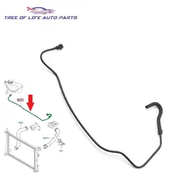 7S618B081AA Radiator Expansion Tank Overflow Hose For Ford Fiesta MK5 1.25 1.4 1.6 2001 2002 2003 2004 2005 2006-2008 1546444
